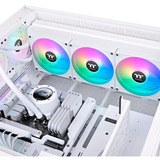 Thermaltake TH420 V2 Ultra EX ARGB Sync All-In-One Liquid Cooler - Snow Edition, Watercooling Blanc