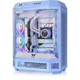 Thermaltake The Tower 600 boîtier midi tower Bleu clair | 4x USB-A | 1x USB-C | Verre Trempé