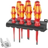 Wera Set de tournevis Kraftform VDE/7 Heavy Metal 2 Rouge/Jaune