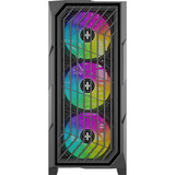 Xilence Xilent Breeze II XG181 boîtier midi tower Noir | 2x USB-A | RGB | Verre Trempé