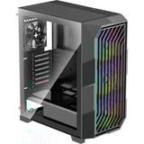 Xilence  boîtier midi tower Noir | 2x USB-A | RGB | Verre Trempé