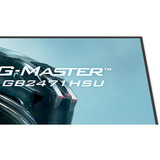 iiyama G-MASTER GB2471HSU-W1 23.8" Moniteur gaming Blanc (mat), 1x DisplayPort, 2x HDMI, 1x USB-C, 1x USB-A, 240 Hz, 60,5 cm (23.8"), 1920 x 1080 pixels, Full HD, LED, 0,3 ms, Blanc
