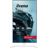 iiyama G-MASTER GB2471HSU-W1 23.8" Moniteur gaming Blanc (mat), 1x DisplayPort, 2x HDMI, 1x USB-C, 1x USB-A, 240 Hz, 60,5 cm (23.8"), 1920 x 1080 pixels, Full HD, LED, 0,3 ms, Blanc