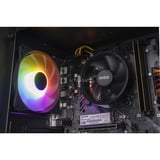 ALTERNATE AGP-BASIC-AMD-001, PC gaming Noir/transparent