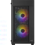 ALTERNATE AGP-BASIC-AMD-001, PC gaming Noir/transparent
