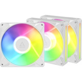 ARCTIC BioniX P14 A-RGB ventilateurs de boîtier Blanc, 3 pièces, 140 x 140 x 28 mm, PWM
