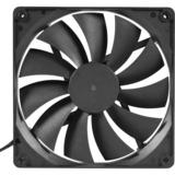 Alphacool Ventilateur Core 140mm PWM 2000rpm ventilateur de boîtier Noir, 140 x 140 x 25 mm