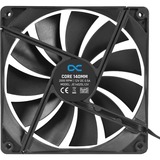 Alphacool Ventilateur Core 140mm PWM 2000rpm ventilateur de boîtier Noir, 140 x 140 x 25 mm