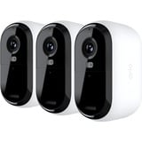 Arlo Essential caméra extérieure 2K, Caméra de surveillance Blanc/Noir