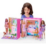 Barbie – Coffret Maison de Vacances avec Poupée, Décor 3 an(s)