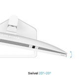 BenQ EW2790U Premium 27" 4K UHD Moniteur  Blanc