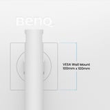 BenQ EW2790U Premium 27" 4K Ultra HD Moniteur Blanc, 3x HDMI, 2x USB-C, 3x USB-A, 68,6 cm (27"), 3840 x 2160 pixels, 4K Ultra HD, LED, 5 ms, Blanc