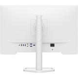 BenQ EW2790U Premium 27" 4K Ultra HD Moniteur Blanc, 3x HDMI, 2x USB-C, 3x USB-A, 68,6 cm (27"), 3840 x 2160 pixels, 4K Ultra HD, LED, 5 ms, Blanc