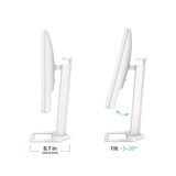 BenQ  27" 4K UHD Moniteur  Blanc