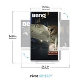 BenQ  27" 4K UHD Moniteur  Blanc