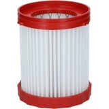 Bosch 2 608 000 663 accessoire pour dépoussiéreur Filtre Filtre, Rouge, Blanc, Bosch GAS 18V-10 L Professional, 125 mm, 155 mm, Boîte