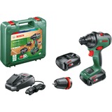 Bosch AdvancedDrill 18 1350 tr/min Sans clé 1 kg Noir, Vert, Perceuse/visseuse Vert/Noir, Perceuse à poignée pistolet, Sans clé, 1,3 cm, 1350 tr/min, 3,5 cm, 1,3 cm