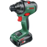 Bosch AdvancedDrill 18 1350 tr/min Sans clé 1 kg Noir, Vert, Perceuse/visseuse Vert/Noir, Perceuse à poignée pistolet, Sans clé, 1,3 cm, 1350 tr/min, 3,5 cm, 1,3 cm