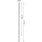 Bosch Expert Foret SDS Max-8X, Perceuse Marteau perforateur, Hammer drill bit, 1,8 cm, 940 mm, Béton, pierre, 80 cm