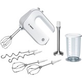 Bosch MFQ4075DE mixeur Batteur à main Argent, Blanc 550 W, Mélangeur à main Blanc/Argent, Batteur à main, Argent, Blanc, Batteur, Mélange, 1,4 m, Plastique, 550 W