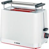 Bosch TAT3M121 grille-pain 4 part(s) 950 W Blanc Blanc, 4 part(s), Blanc, Niveau, Rotatif, 950 W, 220 - 240 V, 50/60 Hz