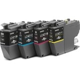 Brother Encre - LC-421VAL Value Pack Noir, cyan, magenta, jaune