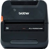 Brother RJ-4250WB imprimante pour étiquettes 203 x 203 DPI 127 mm/sec Avec fil &sans fil Wifi Bluetooth, Imprimante à reçu Noir, 203 x 203 DPI, 127 mm/sec, Avec fil &sans fil, Noir