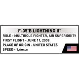 COBI F-35B Lightning II, Jouets de construction 