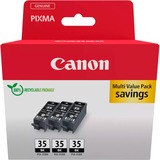 Canon 1509B028 cartouche d'encre 3 pièce(s) Original Noir Noir, 3 pièce(s), Multi pack