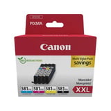 Canon 1998C007 cartouche d'encre 4 pièce(s) Original Noir, Cyan, Magenta, Jaune Noir, Cyan, Magenta, Jaune, 4 pièce(s), Multi pack