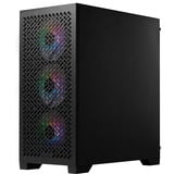 Cooler Master  boîtier mini tower Noir | 1x USB-A | 1x USB-C | RGB | Verre Trempé