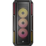 Corsair 5000T LX RGB boîtier midi tower Noir | 4x USB-A | 1x USB-C | RGB | Verre Trempé