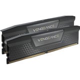 Corsair Kit 32 Go DDR5-6000 (2x 16 Go), Mémoire vive Noir, CMK32GX5M2B6000Z38, Vengeance, EXPO, XMP