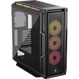 Corsair iCUE LINK 5000T LX RGB boîtier midi tower Noir | 4x USB-A | 1x USB-C | RGB | Verre Trempé