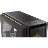 Corsair iCUE LINK 5000T LX RGB boîtier midi tower Noir | 4x USB-A | 1x USB-C | RGB | Verre Trempé