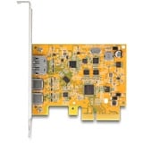 DeLOCK Carte PCIe x4 vers 1x USB-C ext. 10 Gbit/s B. + 1x USB-C ext. DP Alt Mode, Contrôleur USB 