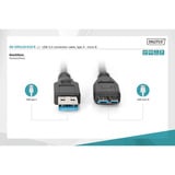 Digitus Câble de connexion USB 3.2 Gen 1 USB-A > Micro USB-B Noir