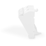 Digitus Plaque frontale 2 ports coudée, pour cadre DN-93802-5-SH, Cache Blanc