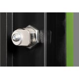 Digitus Porte avant en verre pour armoire murale 19" 9U série Unique, Panneau avant Noir
