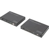 Digitus Set d'extension KVM HDMI 4K, Extension HDMI 