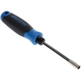GEDORE Tournevis à cliquet SilentGEAR 1/4" Noir/Bleu