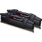G.Skill Kit 64 Go DDR4-3600, Mémoire vive Noir, F4-3600C16D-64GVK, Ripjaws V, XMP