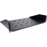 Inter-Tech 88887344 accessoire de racks Étagère Noir, Étagère, Noir, 2U, 480 mm, 300 mm, 89 mm