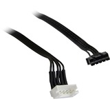 Inter-Tech Argus RS-06 Boitier PC Ventilateur 12 cm ventilateurs de boîtier RGB  3 pièces, 120 x 120 x 25 mm, PWM, Ventilateur, 12 cm, 1200 tr/min, 22 dB