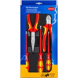 KNIPEX 00 20 13 Caisse à outils pour mécanicien, Set d'outils Rouge/Jaune