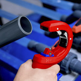 KNIPEX 90 23 02 BK, Coupe-tube Rouge/Bleu