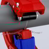 KNIPEX Coupe-tube DPT50 Rouge/Bleu