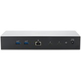 Kensington SD5000T5 EQ Station d’accueil Thunderbolt 5 avec Triple sortie vidéo 4K et alimentation PD 140 W, Station d'accueil Gris, Avec fil, Thunderbolt 5, 140 W, 3,5 mm, 10,100,1000,2500 Mbit/s, Noir, Gris