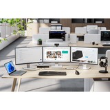 Kensington SD5000T5 EQ Station d’accueil Thunderbolt 5 avec Triple sortie vidéo 4K et alimentation PD 140 W, Station d'accueil Gris, Avec fil, Thunderbolt 5, 140 W, 3,5 mm, 10,100,1000,2500 Mbit/s, Noir, Gris