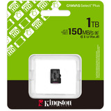 Kingston SDCS3/1TBSP, Carte mémoire Noir
